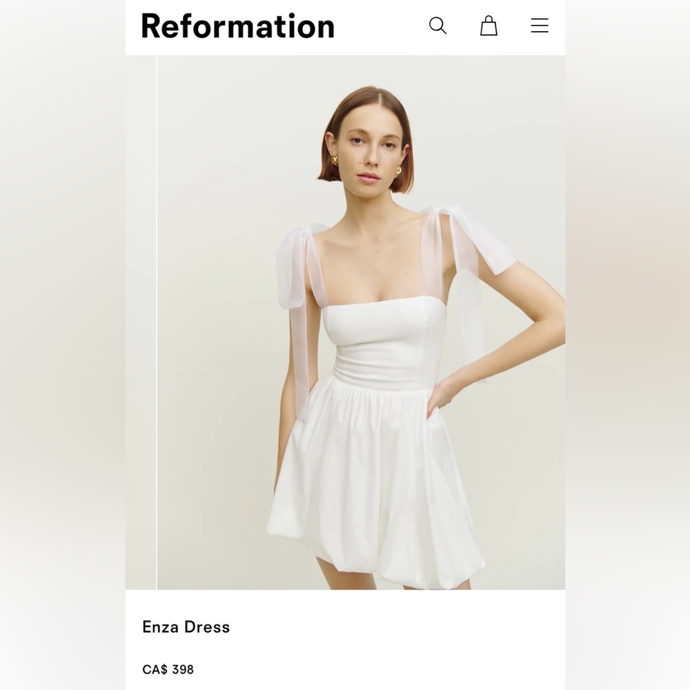 Reformation Enza Dress